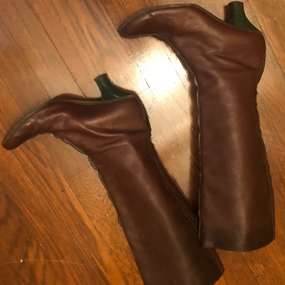 Vintage Italian leather boots - Picture 4 of 6